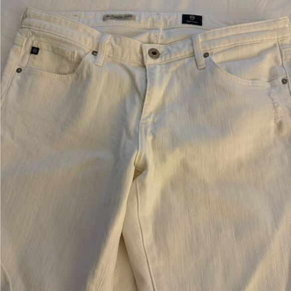 NWOT AG The Legging Ankle Supper Skinny White Jean. Size 30R. - Picture 6 of 15